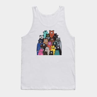 Colours bears Tank Top